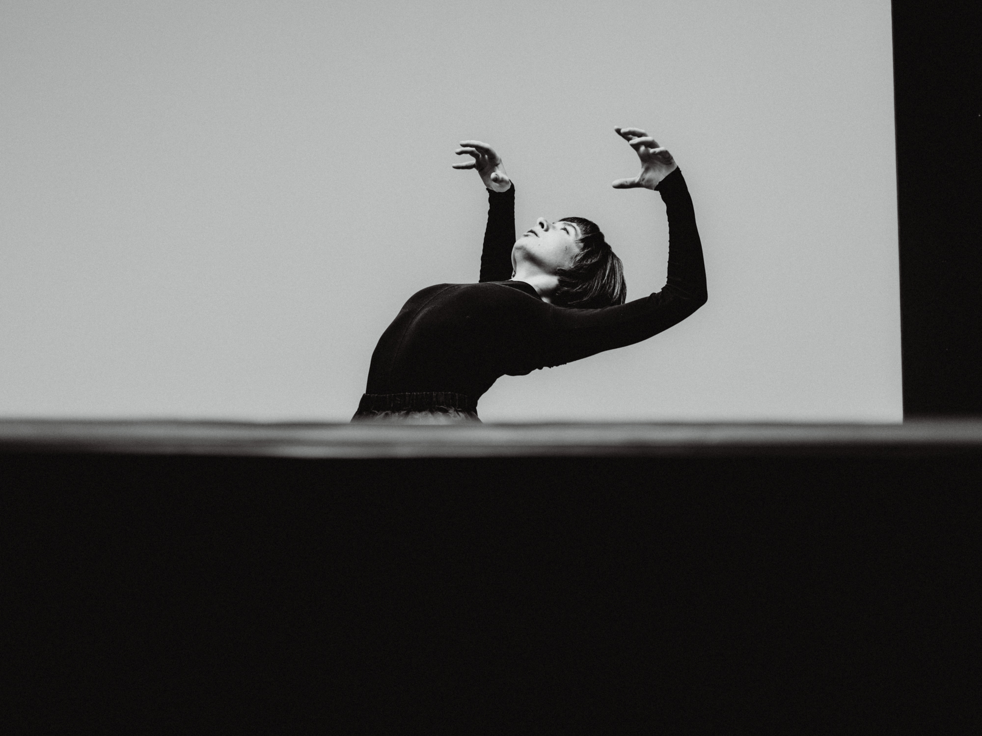 Valeriia performing on stage